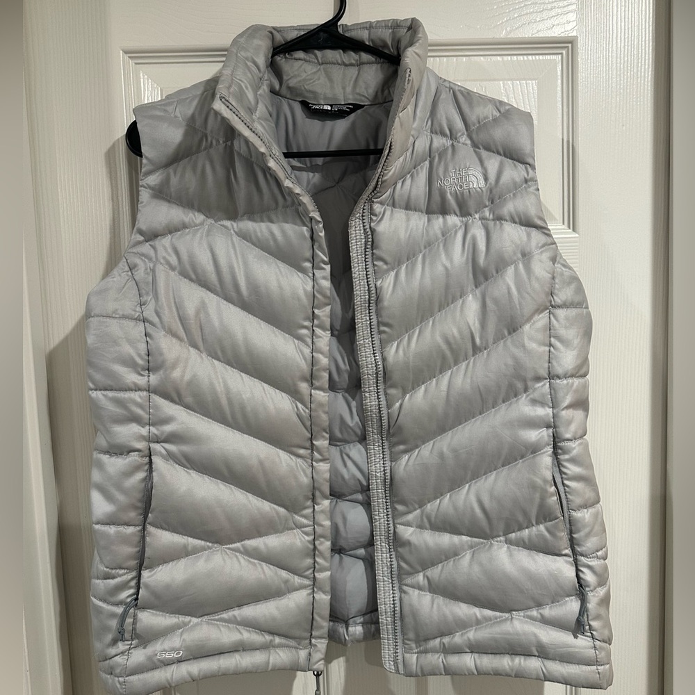 The North Face Women's Silver Quilted Vest